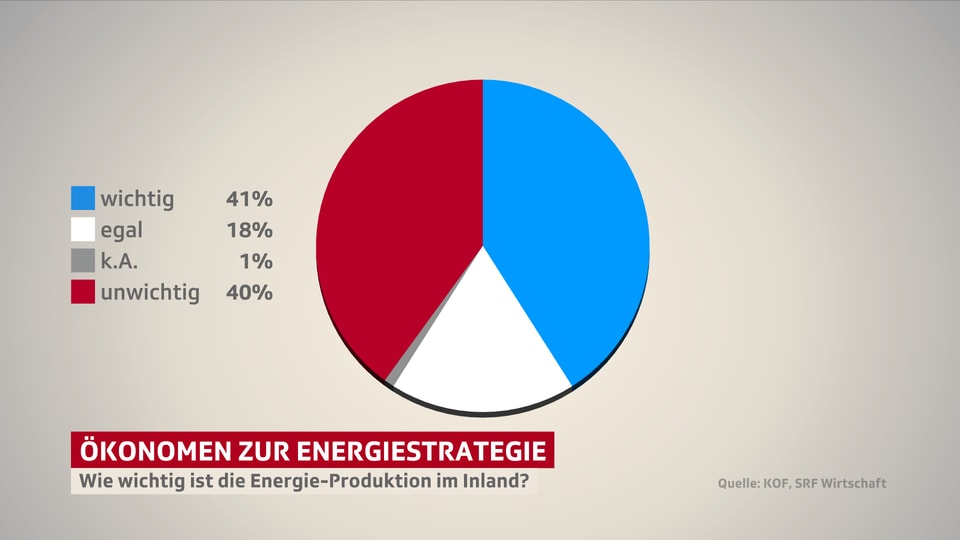 Wie wichtig ist die Energie-Produktion im Inland?
