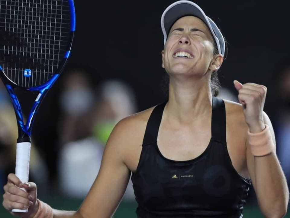 Darf sich freuen Garbine Muguruza.