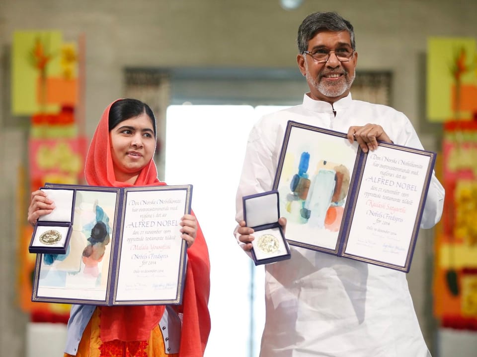 Malala mit Nobelpreis