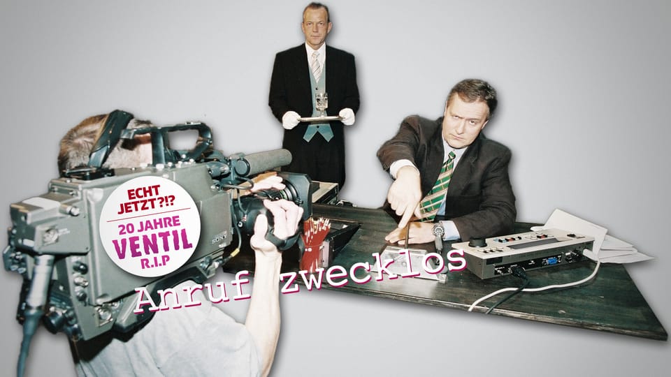 Comedy 20 Jahre VENTIL «Hallo SRF» auf Ecstasy Comedy