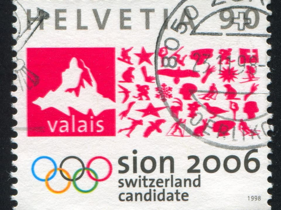 Eine Briefmarke