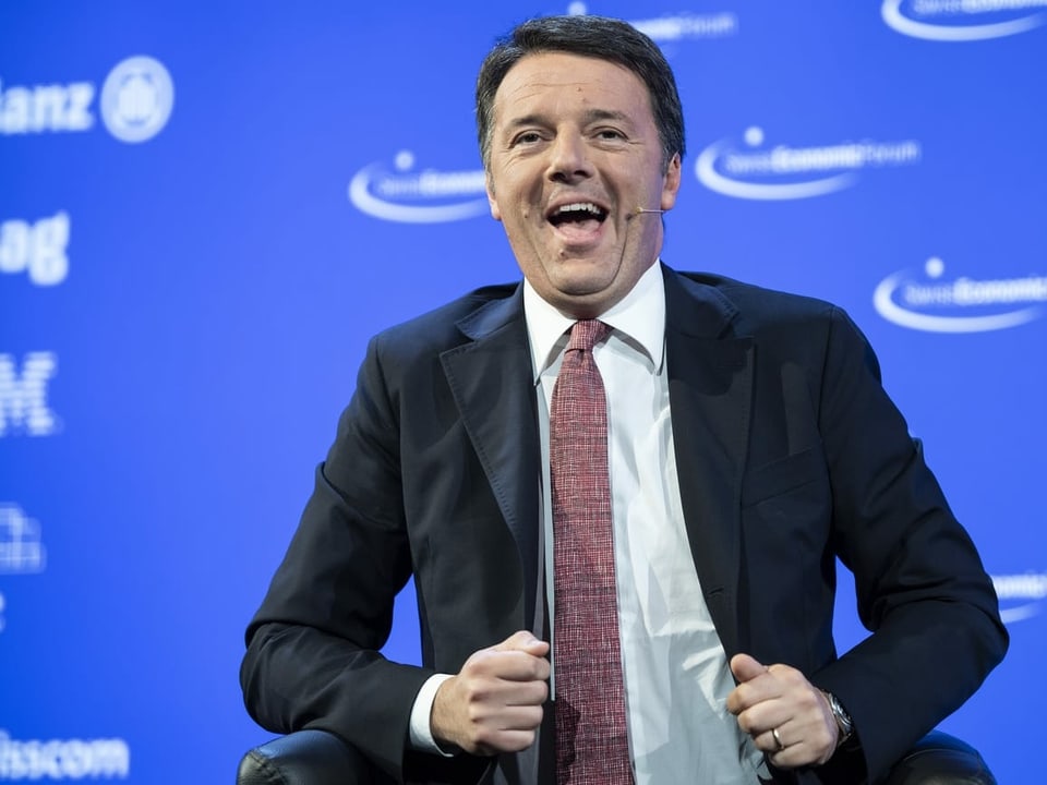 Matteo Renzi am SEF 2019.