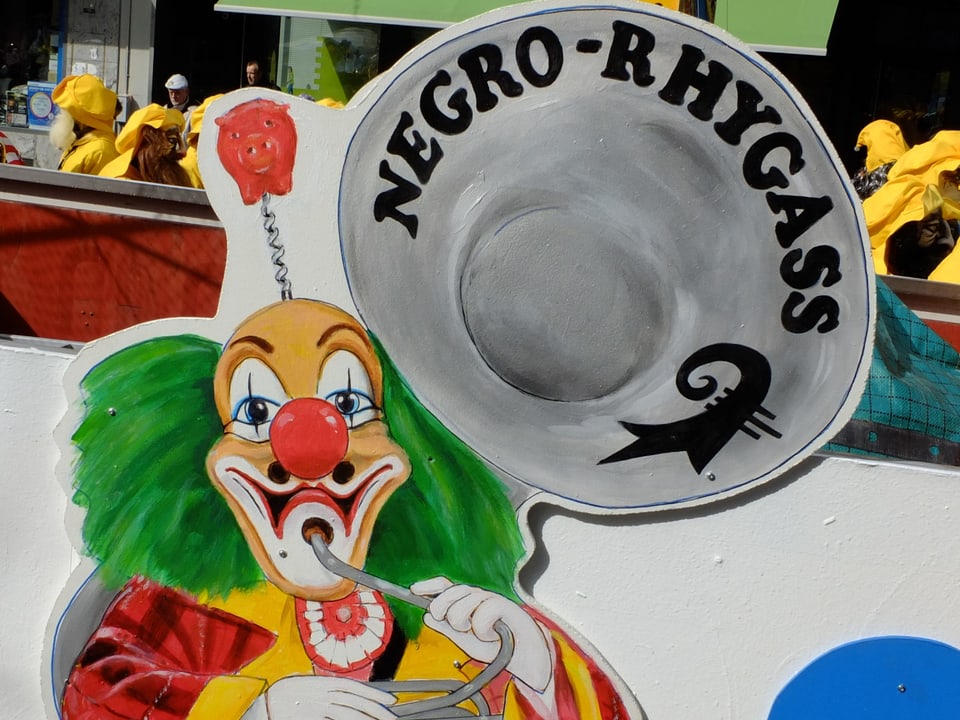 Clown mit Tuba