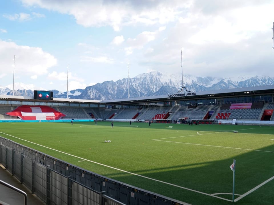 Fussballstadion Stockhorn in Thun