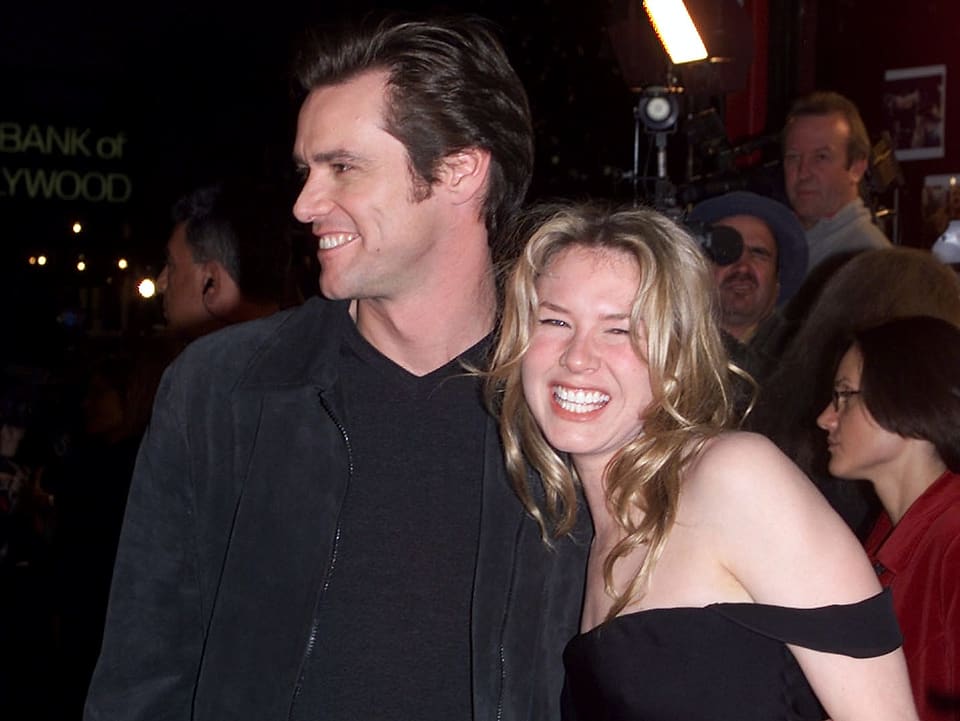 Jim Carrey und Renée Zellweger auf dem roten Teppich