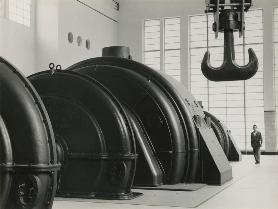 Kraftwerk Grande Dixence, 1942.