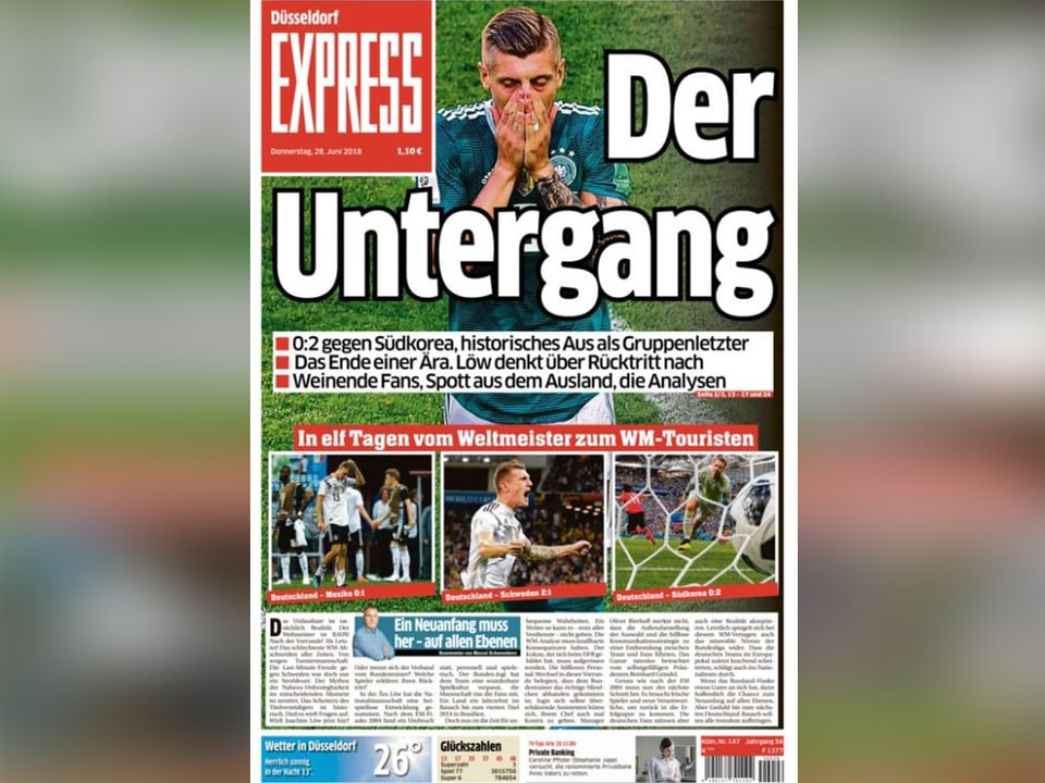 Titelblatt Düsseldorf Express