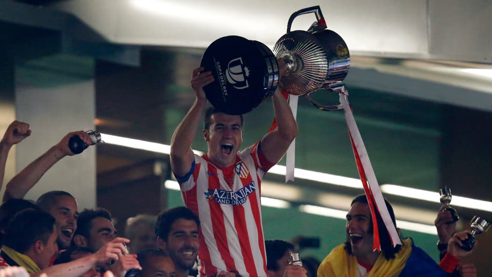 10 Mal triumphierte Atletico Madrid in der Copa del Rey.