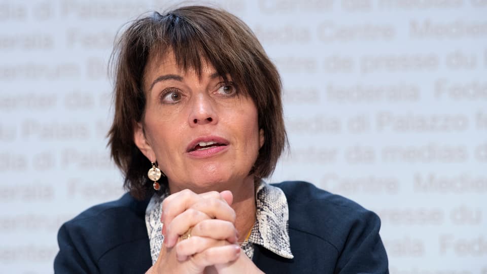 Energieministerin Doris Leuthard