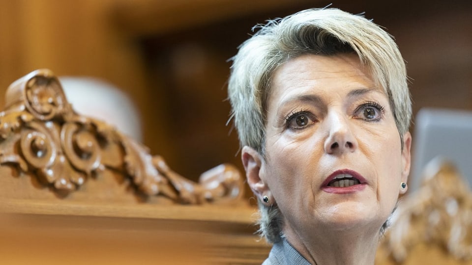 Karin Keller-Sutter: «Passen wir unser Gesetz nicht an, erleidet die Wirtschaft Wettbewerbsnachteile»