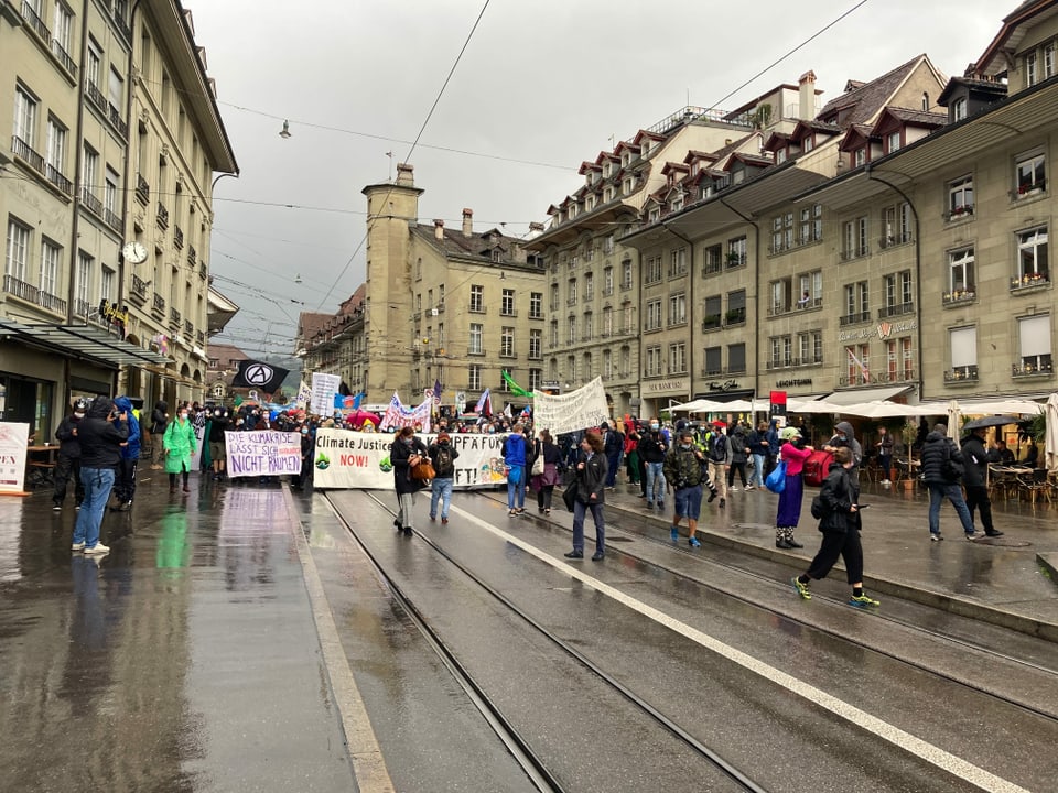 Demo in Bern