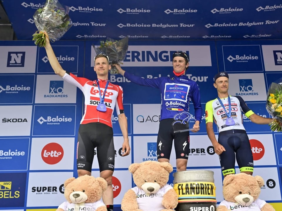 Strahlender Sieger Mauro Schmid.