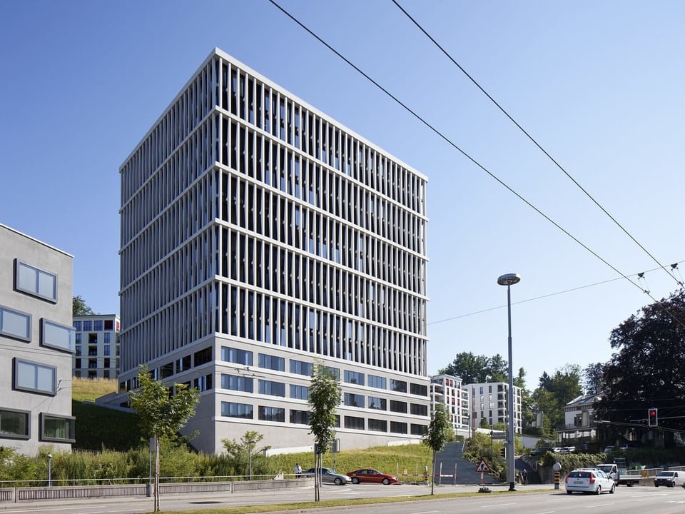 Das Bundesverwaltungsgericht in St. Gallen, aufgenommen im Juli 2012, rund drei Monate nach der offiziellen Eröffnung.