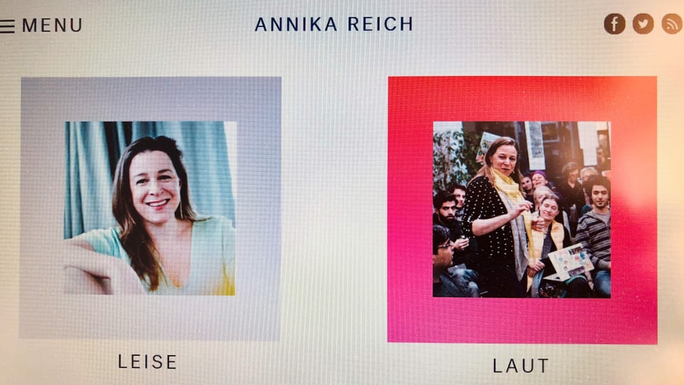 Foto von Annika Reichs Webseite