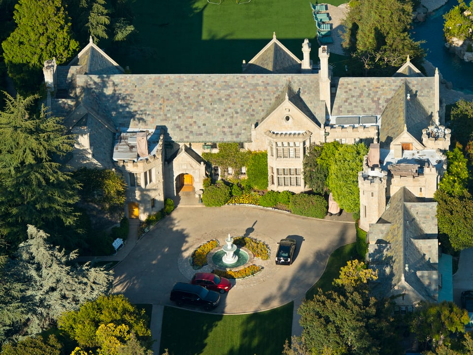 Auf dem Anwesen «Playboy Mansion» verbrachte Hugh Hefner sein Leben. 