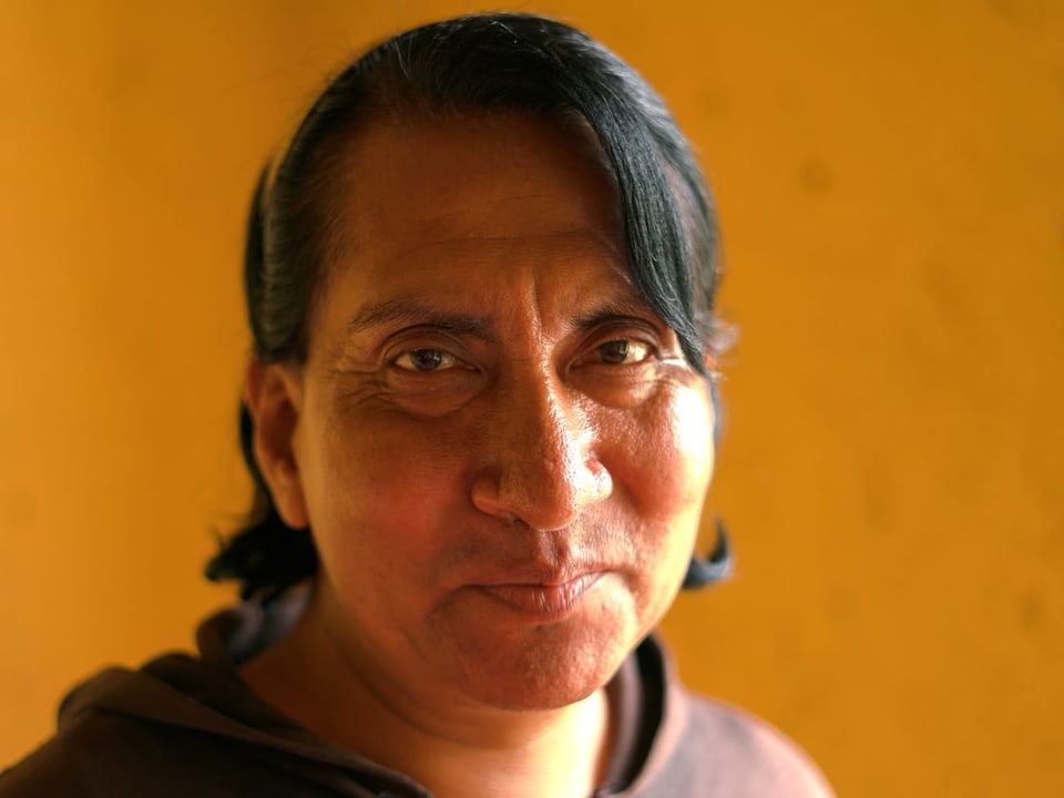 Portrait einer Bewohnerin des «Casa Xochiquetzal»