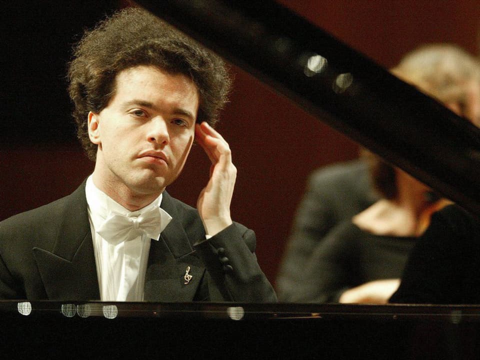 Evgeny Kissin am Klavier.