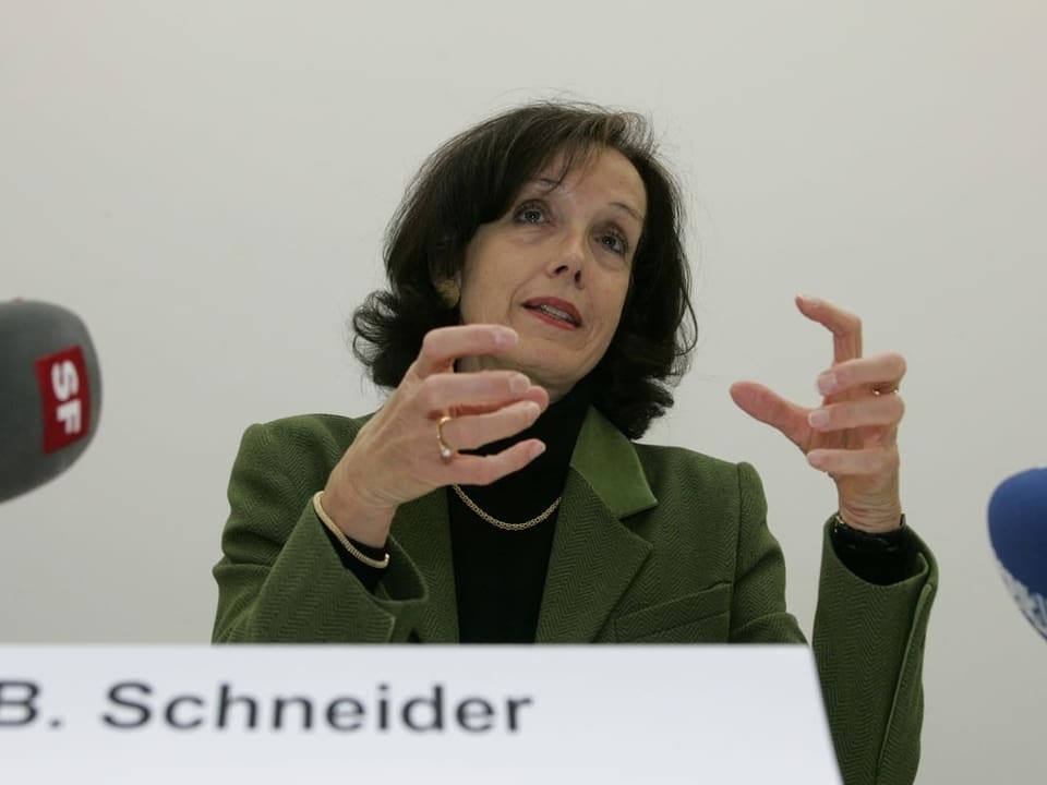 Regierungsrätin Barbara Schneider