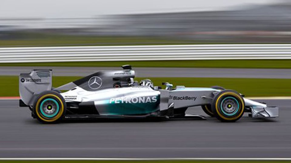 Das Rollout des neuen Mercedes fand ebenfalls in Jerez statt.