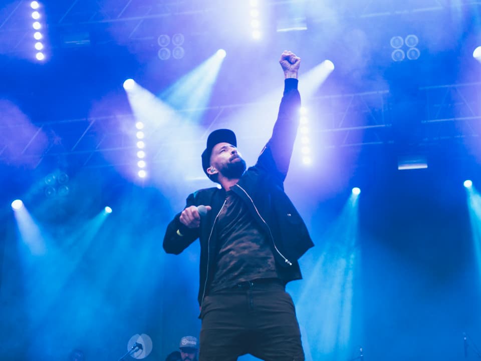 Brachte die Sonne ans Lumnezia: Der deutsche Reggae- und Dancehall-Star Gentleman.