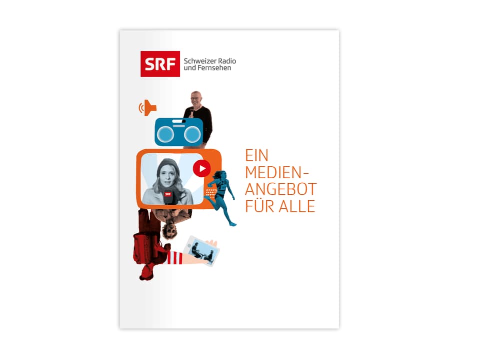 SRF-Unternehmensbroschüre «Ein Medienangebot für alle» 