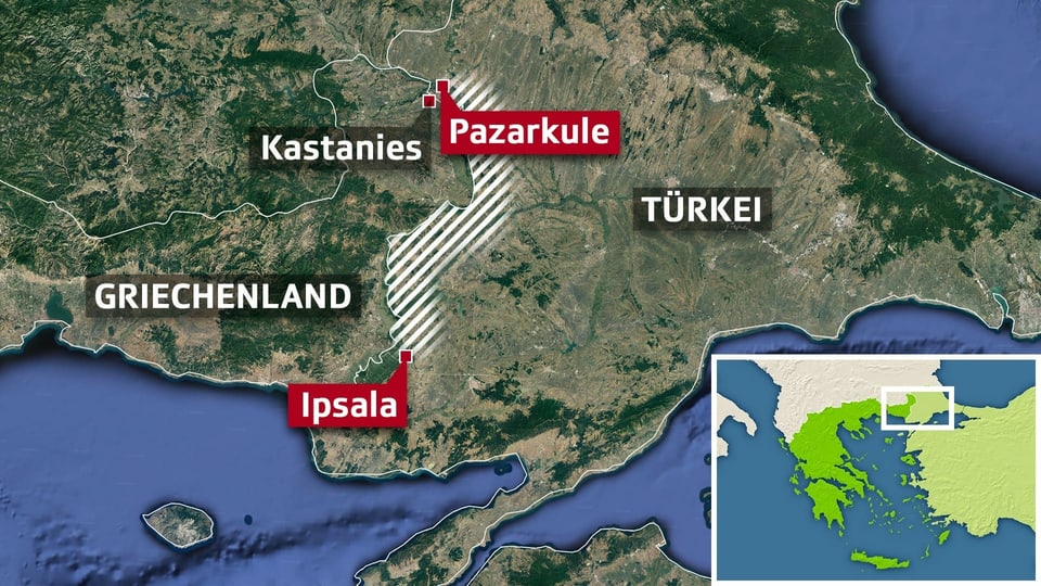 Grenzoffnung Der Turkei So Viele Fluchtlinge Wollen Nach Griechenland News Srf