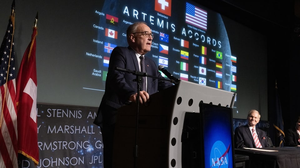 Die Schweiz will Erforschung des Weltraums vorantreiben