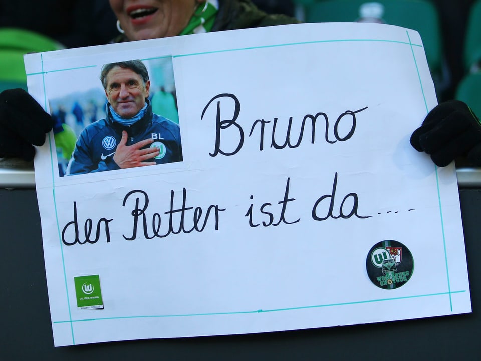 Mit Bruno Labbadia, dem neuen Coach, soll es aufwärts gehen in Wolfsburg.