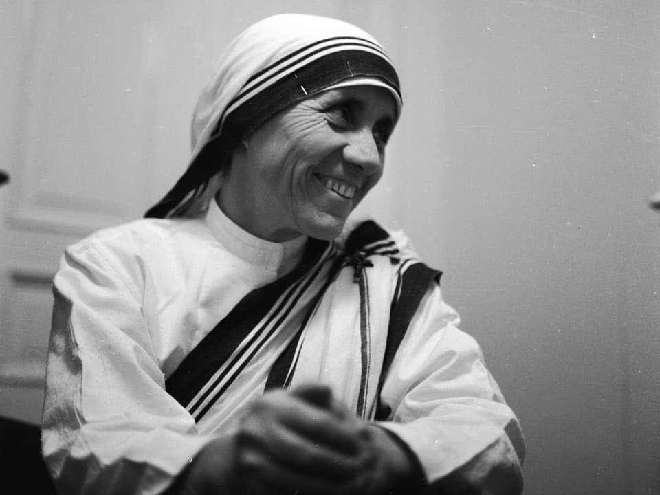 Mutter Teresa im Jahr 1960.