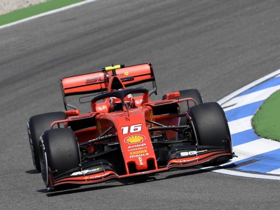Charles Leclerc Der Monegasse fühlt sich in Hockenheim wohl.