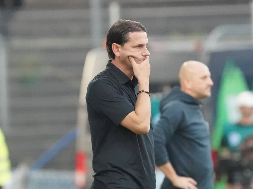 Vier Spiele, kein Sieg Gladbach-Trainer Gerardo Seoane kann nicht zufrieden sein mit dem Saisonauftakt.
