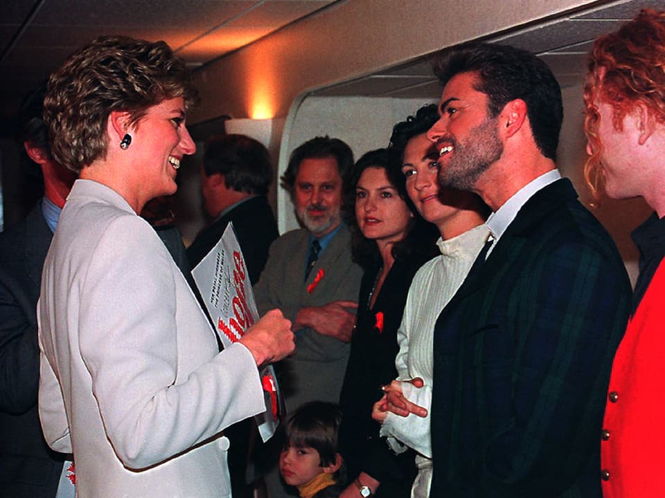 Prinzessin Diana und George Michael
