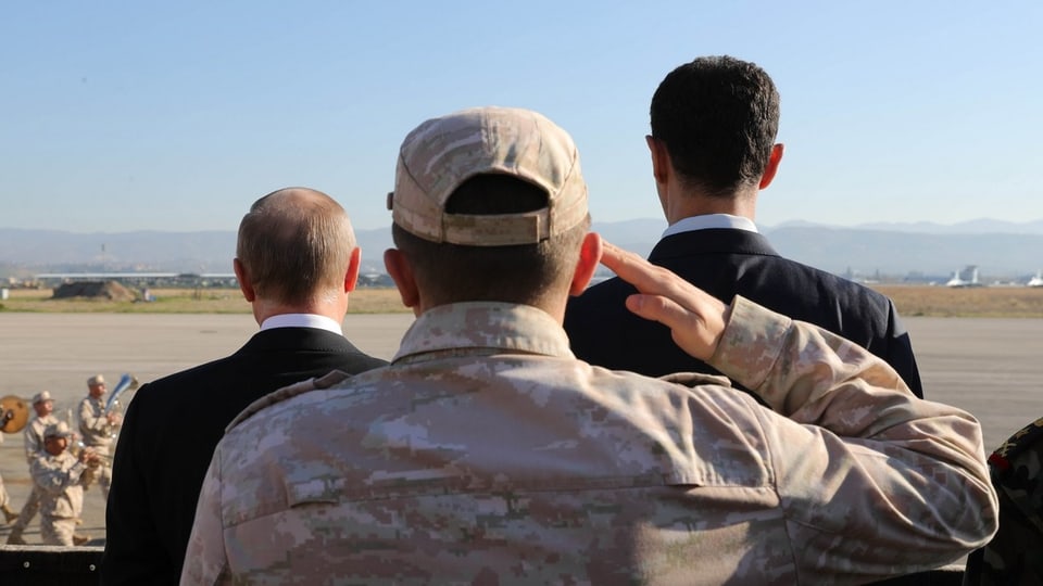 Assad und Putin, Seite an Seite: