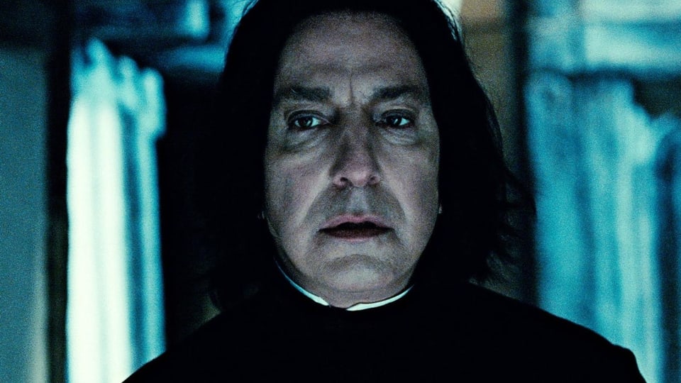 Nahaufnahme von Alan Rickman als Severus Snape aus «Harry Potter».