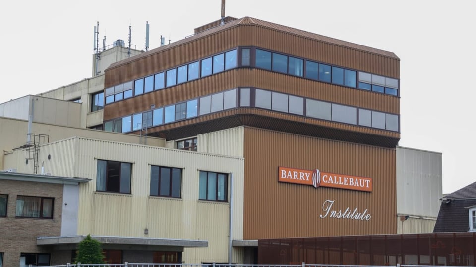 Die Barry-Callebaut-Produktionsfirma im belgischen Wieze