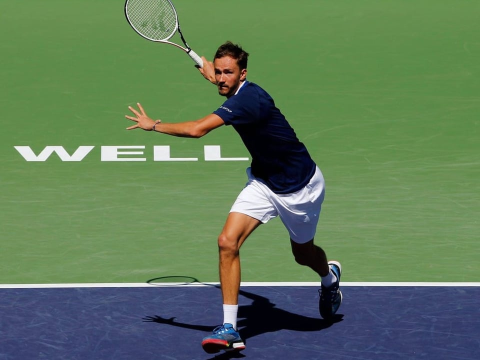 Hier fehlt das «done» Daniil Medwedew
