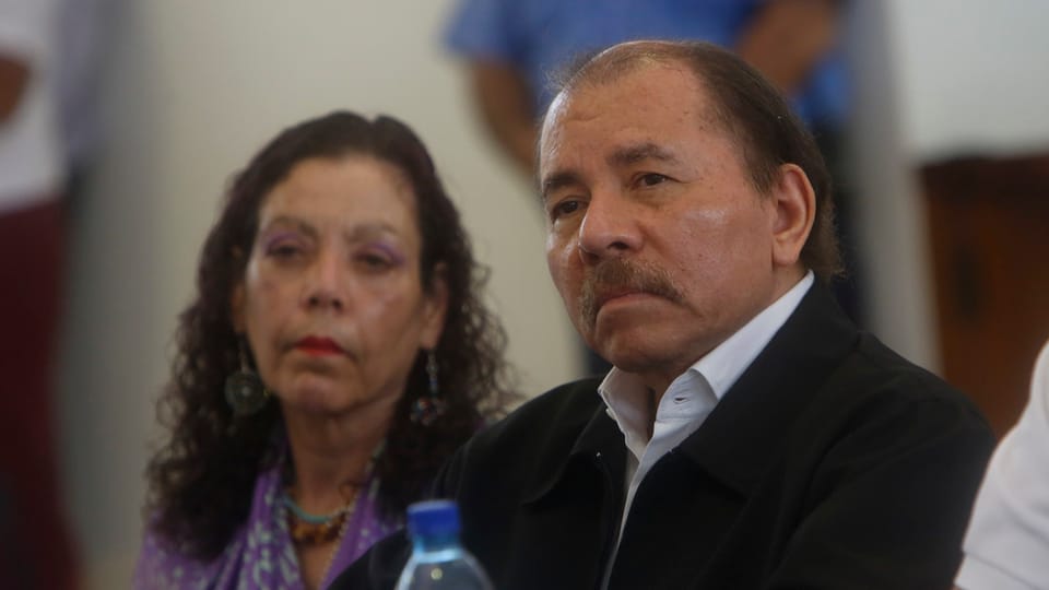 Daniel Ortega und Rosario Murillo