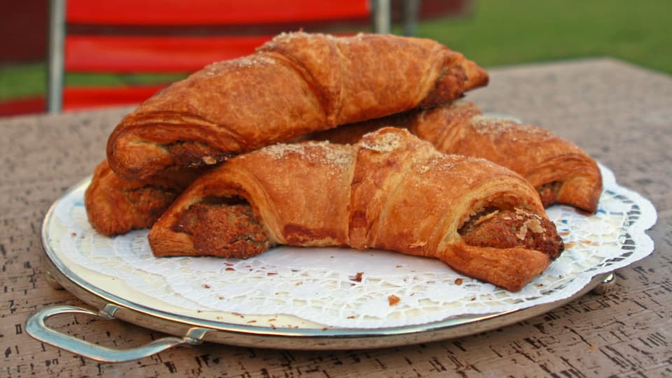 Nussgipfel: Das Rezept von Meisterbäcker Konrad Schnider.