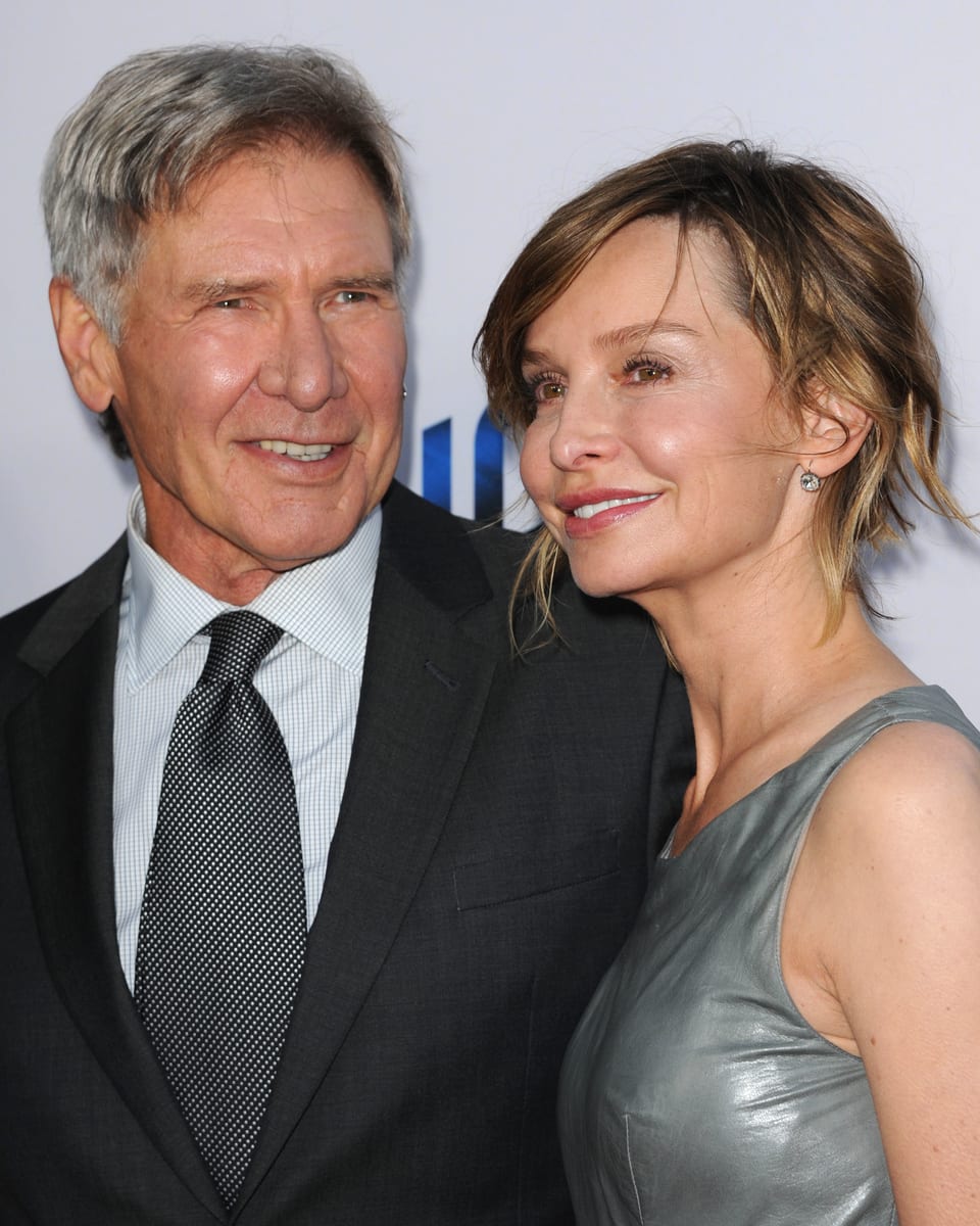 Harrison Ford und seine dritte Ehefrau Calista Flockhart