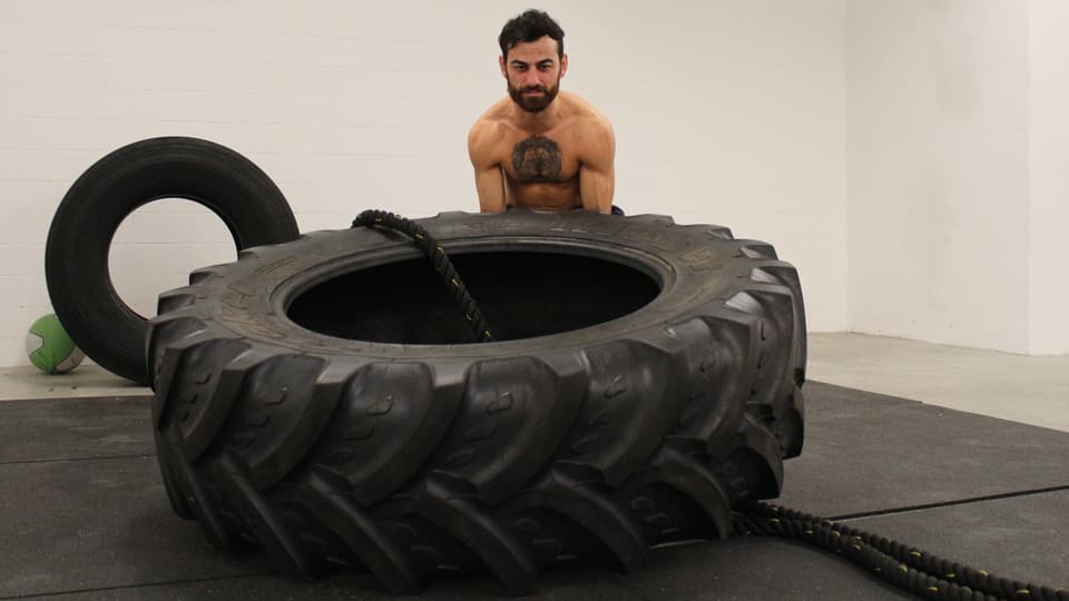 Andranik Hakobyan in seinem Gym