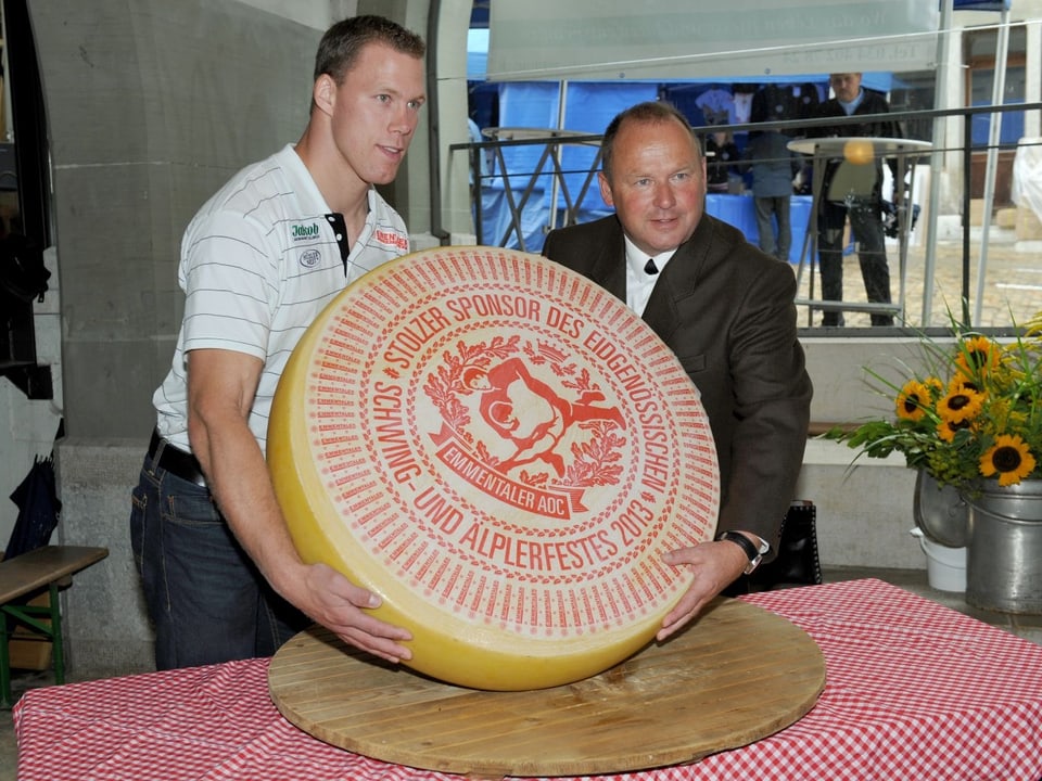 Spezieller Käse zur Feier des «Eidgenössischen» 2013