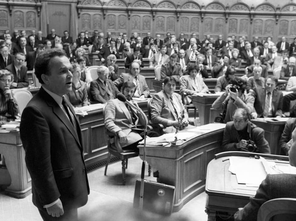 Bundesratswahl 1983 - Als die Wahl des «Ladykillers» fast eine ...