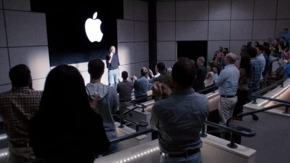 Steve Jobs bei der iPod-Präsentation.