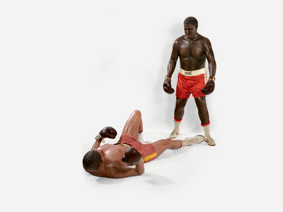 Duane Hanson, Boxers, 1970.
