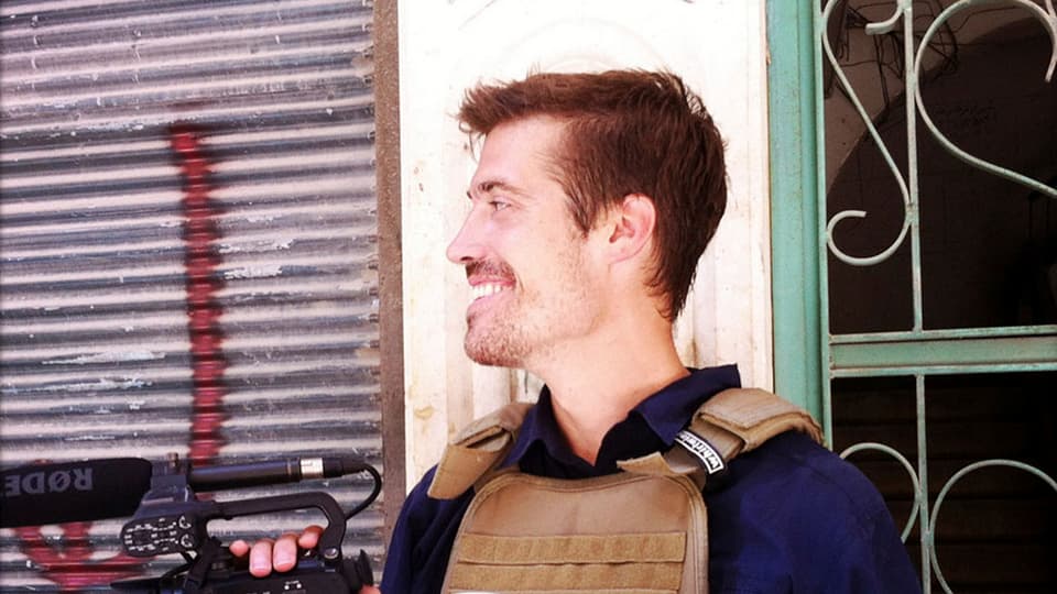 Der amerikanische Journalist James Foley