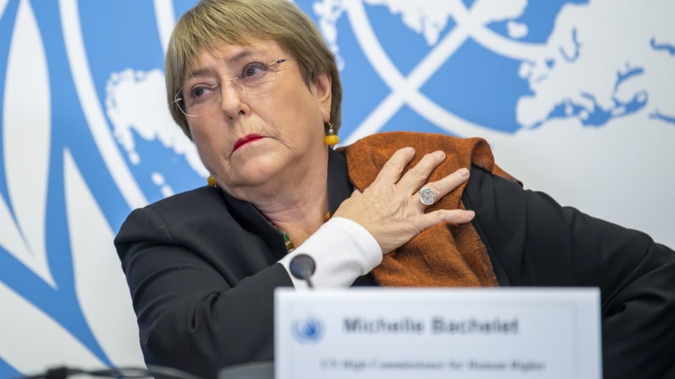 UNO-Hochkommissarin für Menschenrechte, Michelle Bachelet