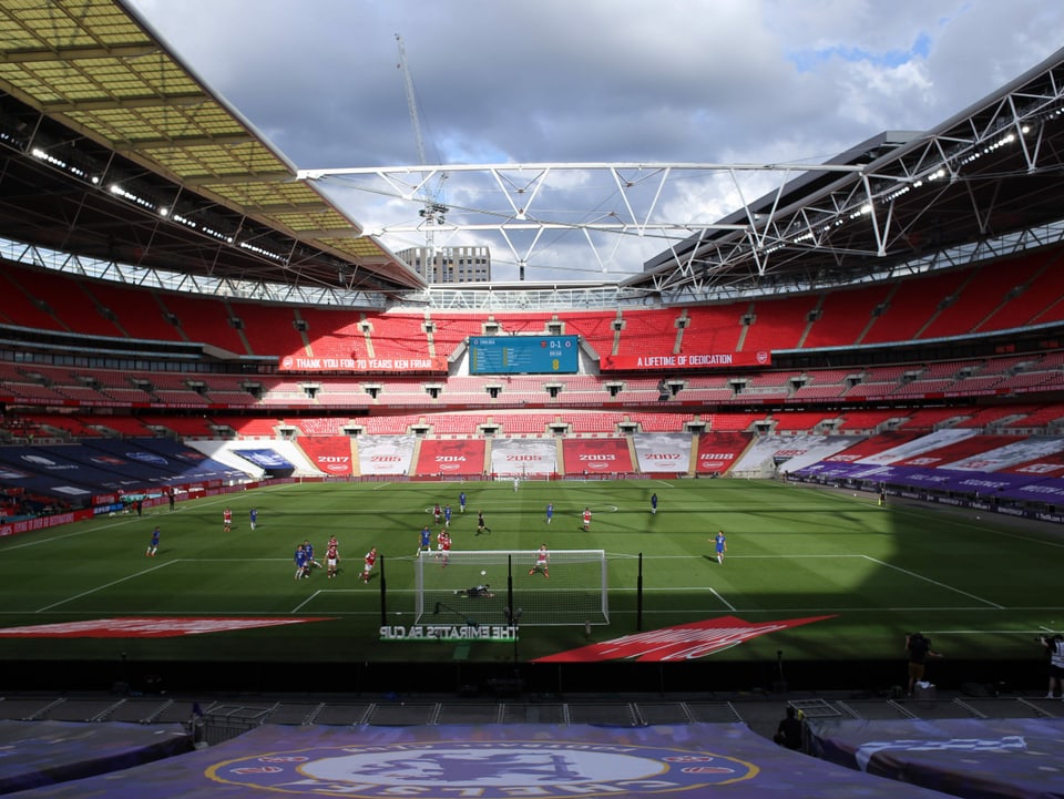 Wembley-Stadion, London 
