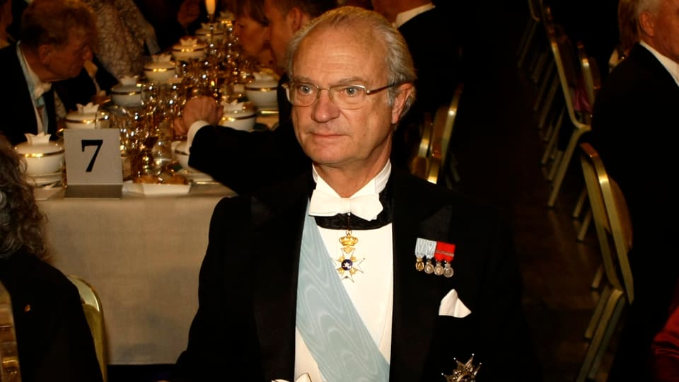 König Carl Gustaf von Schweden.