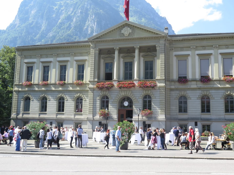 Bundesrat in Glarus zu Besuch
