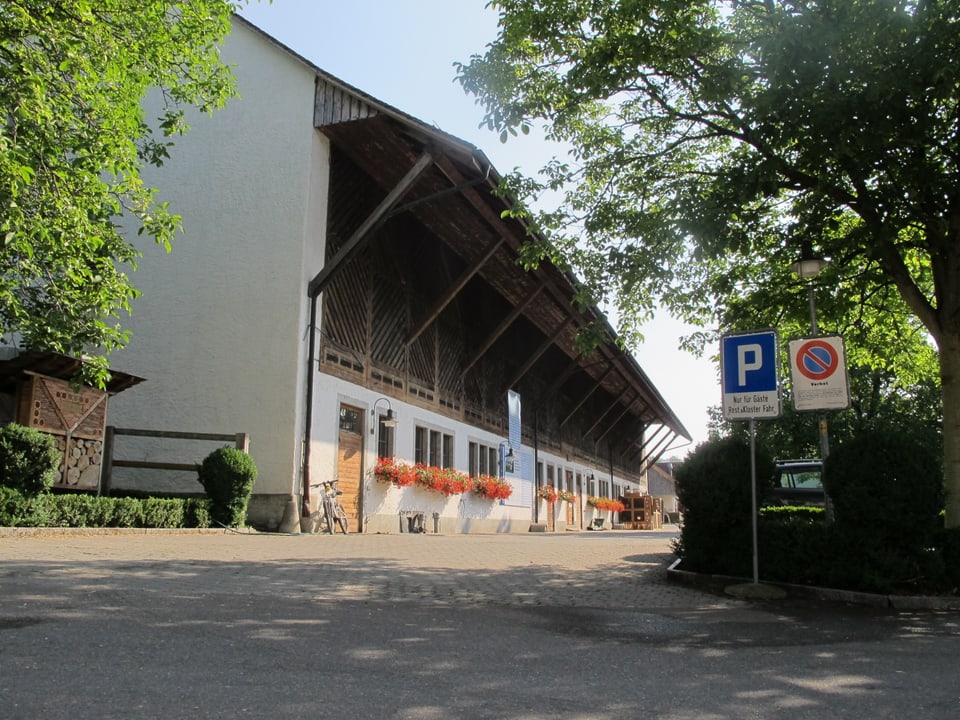 Gebäude des Klosters Fahr.